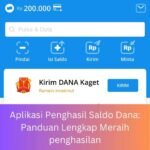 Aplikasi Menghasilkan Uang DANA