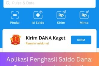 Aplikasi Menghasilkan Uang DANA