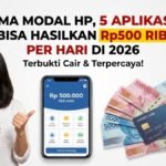 Menghasilkan Jutaan per Bulan dari HP: Strategi, Aplikasi, dan Skema Resmi 2026